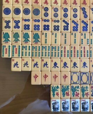 ROTTGAMES Vintage Mah Jong Set 6