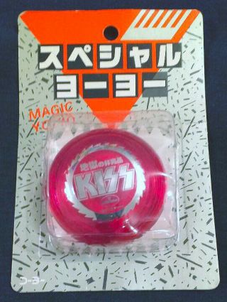Kiss Rock Band Yo - Yo Polygram Yoyo Japan Exclusive Merchandising Vintage Rare
