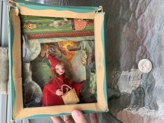 Vintage Little Red Riding Hood Wee Whimsie Doll