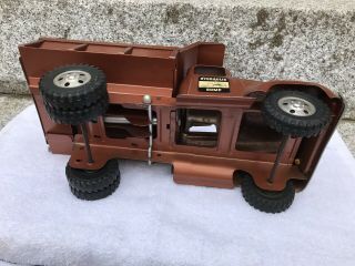 Vintage 1957 Tonka Bronze Hydraulic Dump Toy Truck Pressed Steel 7