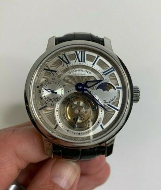 RARE Stuhrling Imperial Tourbillon 055/100 Limited Edition Mens Watch 2