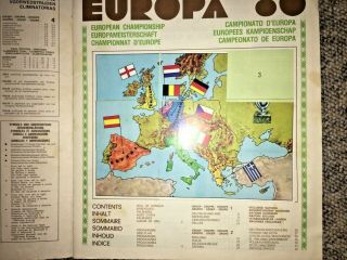 VINTAGE PANINI EUROPA 80 ALBUM 9 CARDS MISSING,  ANOTHER WITH 46 CARDS LOFT FIND 2