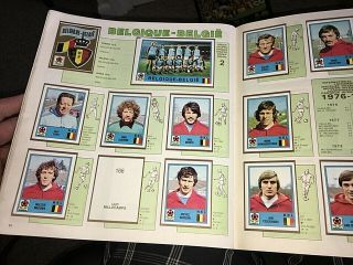 VINTAGE PANINI EUROPA 80 ALBUM 9 CARDS MISSING,  ANOTHER WITH 46 CARDS LOFT FIND 6