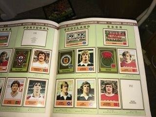 VINTAGE PANINI EUROPA 80 ALBUM 9 CARDS MISSING,  ANOTHER WITH 46 CARDS LOFT FIND 8