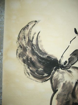 100 Hand painted Chinese Scroll Painting by Xu Beihong (徐悲鸿) Horse 6