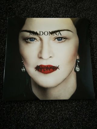Madonna Madame X Limited Us Mega Rare 1000 Blue Vinyl Lp Rare Record