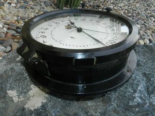 old vintage U.  S.  Government Chelsea Clock Co.  Boston Navy Military Wall Clock 8