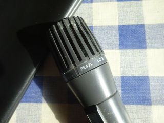 Rare Vintage Shure PE47L,  Unidyne IV.  Dynamic Microphone 4