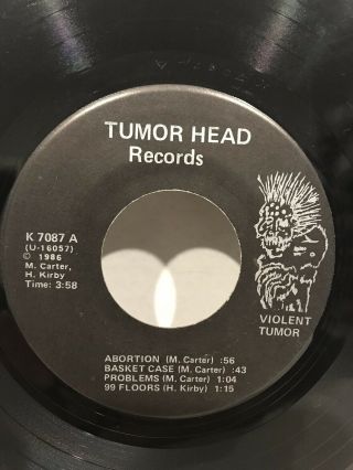 RARE VIOLENT TUMOR K7087 Tumor Head 7 