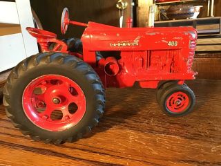 Vintage Die - Cast Mccormick Farmall 400 Tractor Toy All 1:16 Estate Vg,