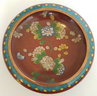Antique Chinese Cloisonne Bowl 19th Century