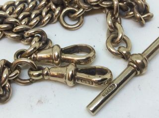 Fantastic Antique Victorian 14ct Gold Filled Albert Chain Pocket Watch Watch Fob