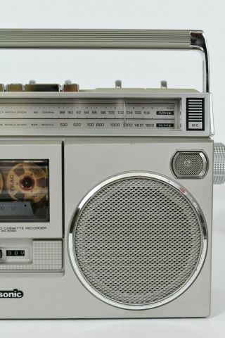 Panasonic RX - 5090 AM - FM Vintage Stereo Cassette Boombox 8