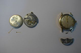 Vintage Longines 22a Automatic Wind Mechanical Watch Movements,  Dials,  Hands