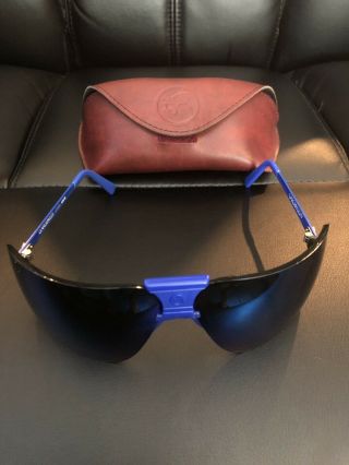 Vintage Gargoyle 44 Blues Terminator Sunglasses With Case
