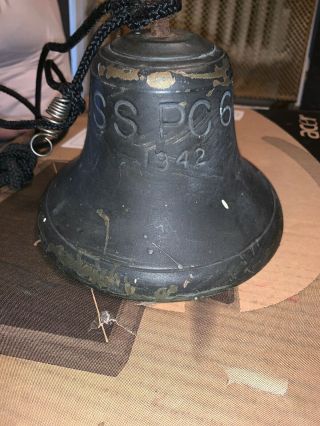 Vintage Rare Bell 1942 Found It In A Storage Room
