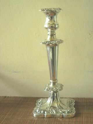 Large Sterling Silver Candlestick