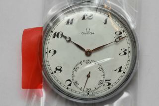 Rare Vintage Omega Pocket Watch Cal 161 - Ref Ma 141 - 63 In Pristine