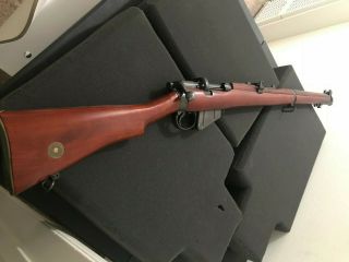 Lee Enfield Full Metal & Real Wood Gas Bolt Action Airsoft Rare