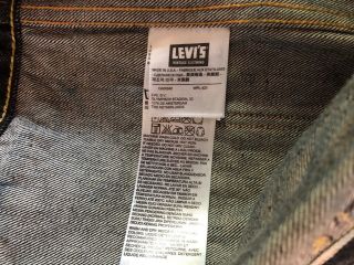 Vintage LVC levis 507xx Type 2 Big E selvedge denim jacket made in USA 6