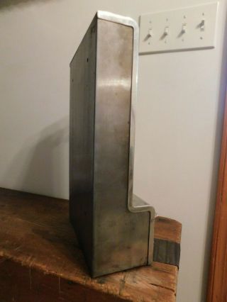 Vintage Mills 1 Cent Gum Dispenser Vending Machine With Key 5