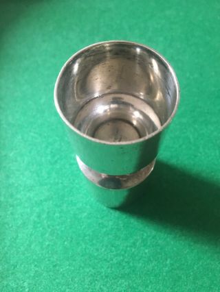 Sterling Silver PORTER BLANCHARD Shot Measure Jigger Cup Arts Crafts /Modernist 2