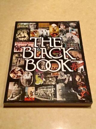 Extremely Rare - “ The Black Book “ - Harris - 1974 - Softcover -