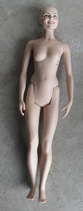 Rare Franklin Vinyl Kate Middleton Prototype Doll 15 " Tall Look