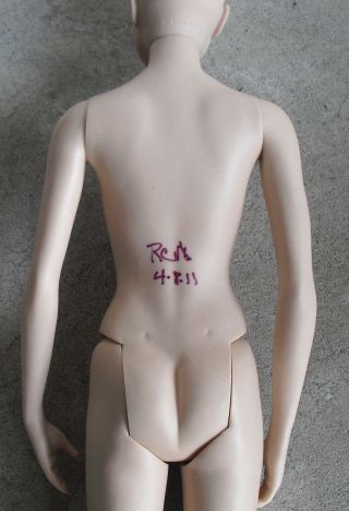 RARE Franklin Vinyl Kate Middleton Prototype Doll 15 