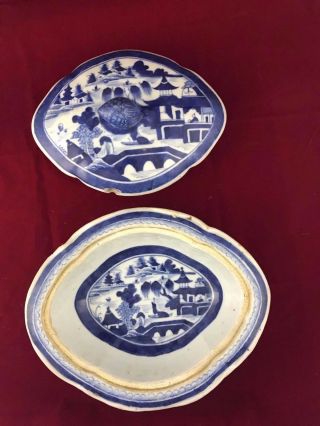 Chinese Export 1800 ' s Porcelain Soap Pot 5