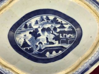 Chinese Export 1800 ' s Porcelain Soap Pot 6