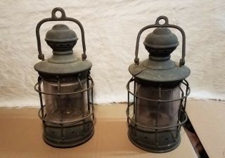 Antique Vintage Marine Nautical Lantern
