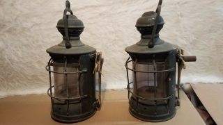 antique vintage marine nautical lantern 4
