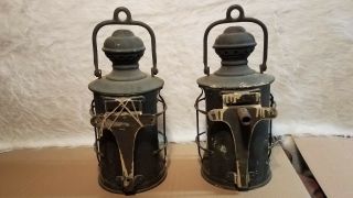 antique vintage marine nautical lantern 5