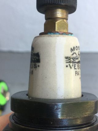 Vintage,  Very rare,  antique Mosler Vesuvius Huge spark plug 4