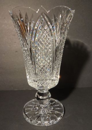 Rare Vintage Waterford Crystal Master Cutter Flower Celery Vase Ltd Ed 83/104