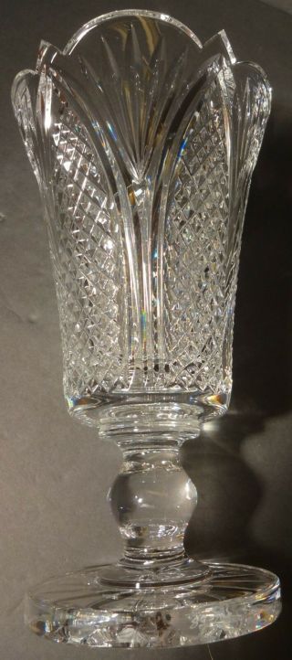 Rare VINTAGE Waterford Crystal MASTER CUTTER Flower Celery Vase Ltd Ed 83/104 8