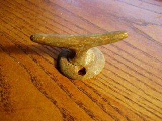 Vintage Solid Bronze/brass Boat Nautical 2 1/2 " Inch Cleat
