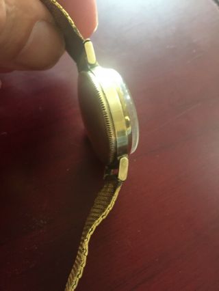 Rare Vintage 9ct Gold Longines 12.  68m Mens Gents Mechanical Wind Wristwatch Watc 6