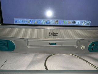 Vintage iMac G3 1999 in Pristine blueberry - Glass cameo 6