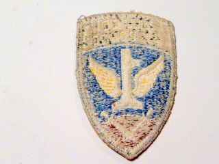 A Ww 2 U S Army 1st Allied Airborne Cut Edge White Back Patch