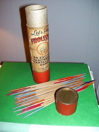 Vtg Fiddlestix Game/1940 