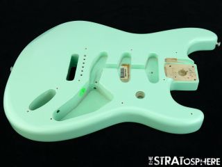 Vintage 50s Ri Fender Stratocaster Strat Body 1950s Reissue Parts Surf Green