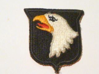 A Ww 2 U S Army 101st Airborne Division Cut Edge Snow Back Patch