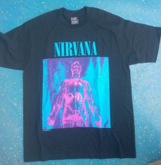 Nirvana Sliver Shirt Tour Sonic Youth Dinosaur Jr