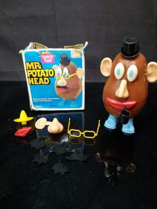 Vintage 1976 Hasbro Romper Room Mr.  Potato Head W/ Orig Box 265