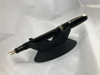 Vintage Swan Lever Filler 3360 14k 3 Nib Semi Flex Fountain Pen Restored