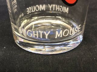 RARE 1970’s Pepsi Space Mouse & Mighty Mouse Collectible Glasses 11