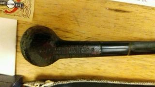 vintage Dunhill Shell Briar Pipe (white spot) with paperwork 634F/T 3