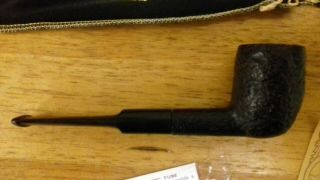 vintage Dunhill Shell Briar Pipe (white spot) with paperwork 634F/T 4
